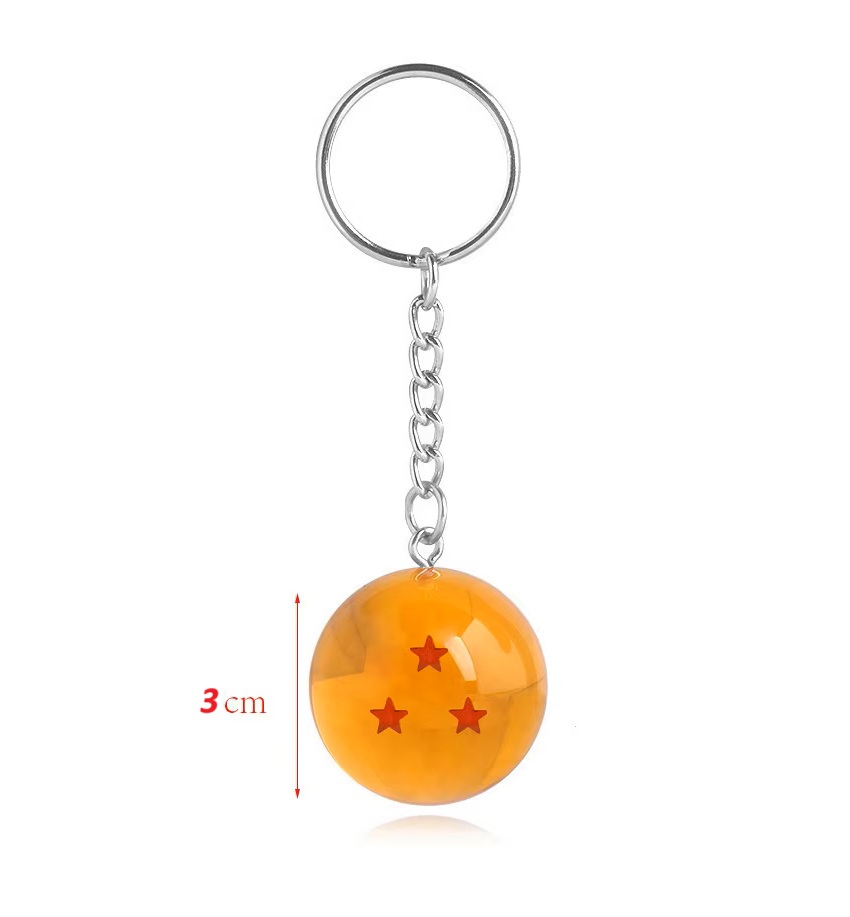 Nuevo Llavero Esfera Del Dragon 4 Estrellas Dragon Ball Goku