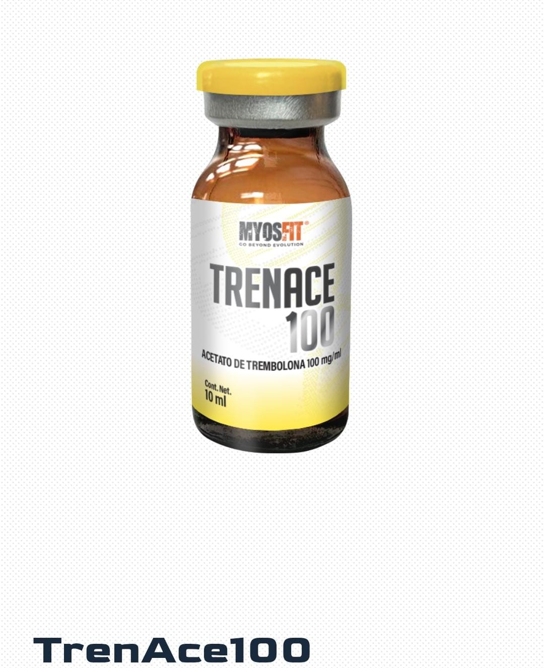 TRENACE100 - Acetato de Trembolona - Inyectable - 100mg/ml 10ml - Myosfit - Definición brutal y músculo seco con fuerza agresiva inmediata