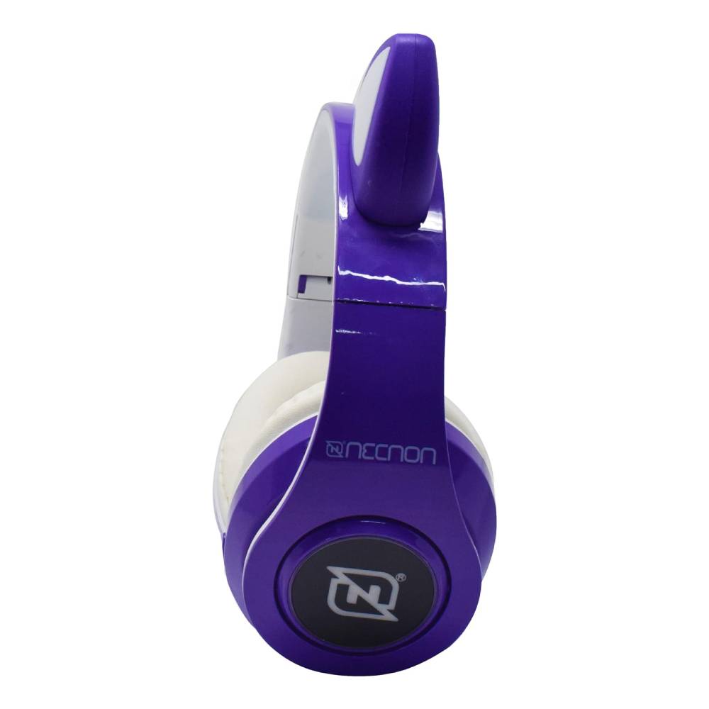 Audífonos Inalámbricos Gamer Necnon NBH-07 Alcan 10m Morado