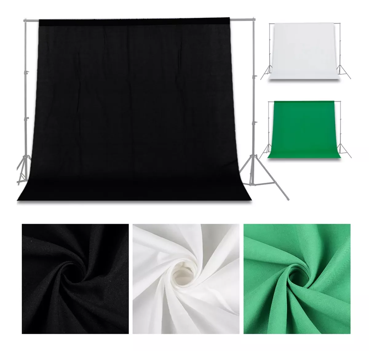 Kit De Luces De Fotografía De Estudio Andoer Set De Iluminac