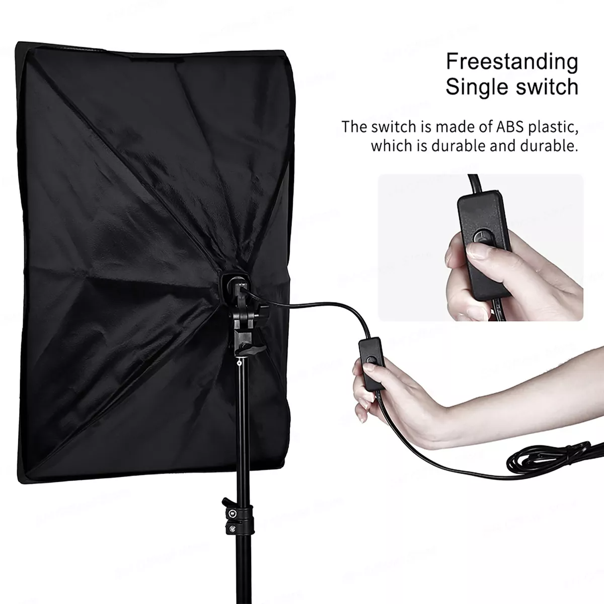 Kit De Luces De Fotografía De Estudio Andoer Set De Iluminac