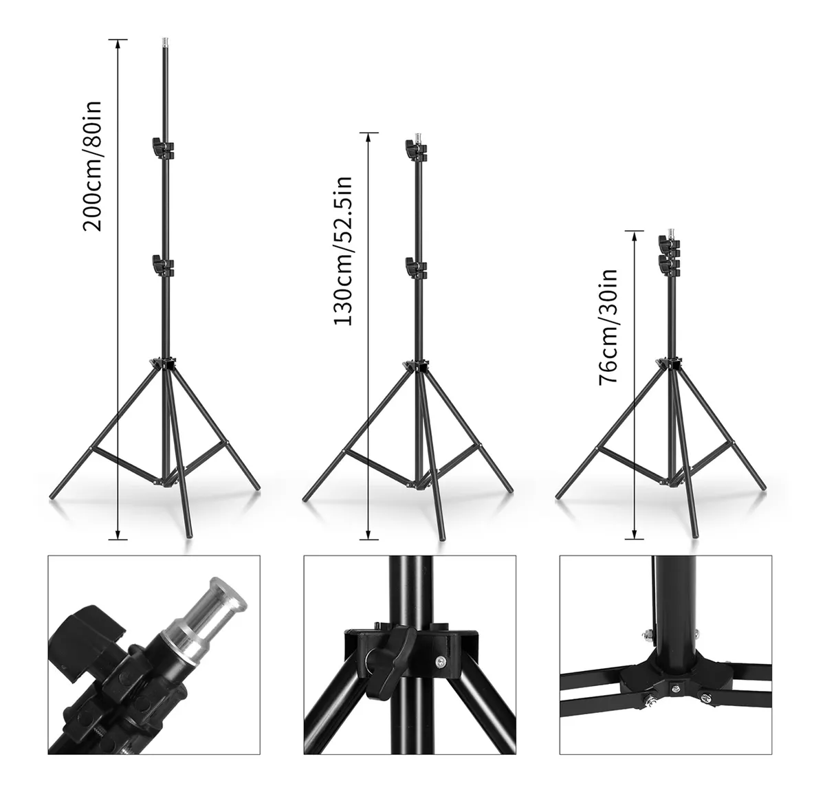 Kit De Luces De Fotografía De Estudio Andoer Set De Iluminac