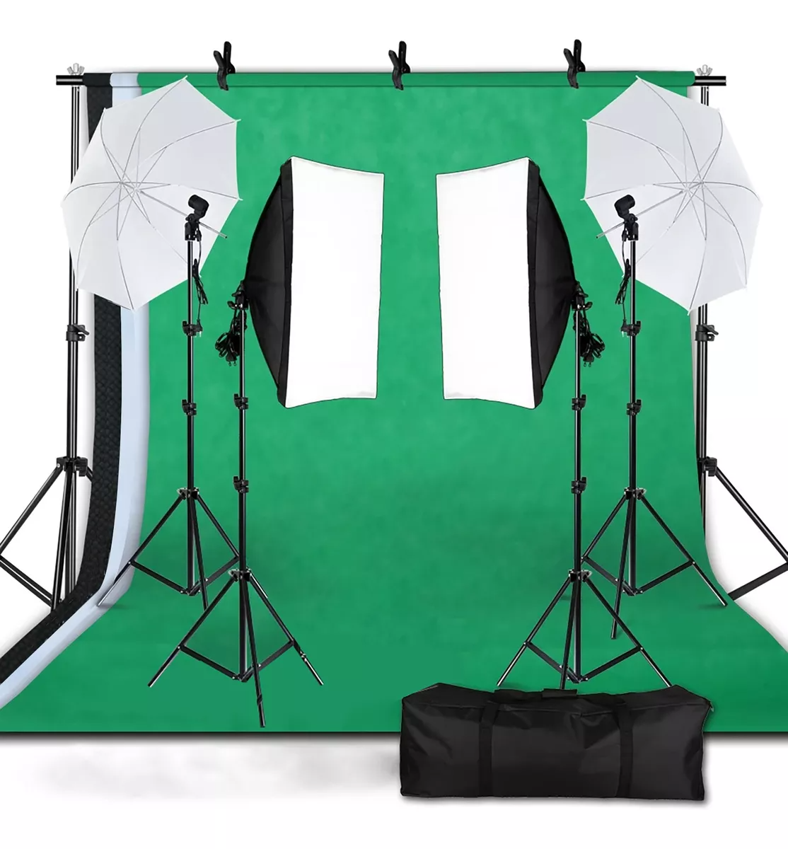 Kit De Luces De Fotografía De Estudio Andoer Set De Iluminac