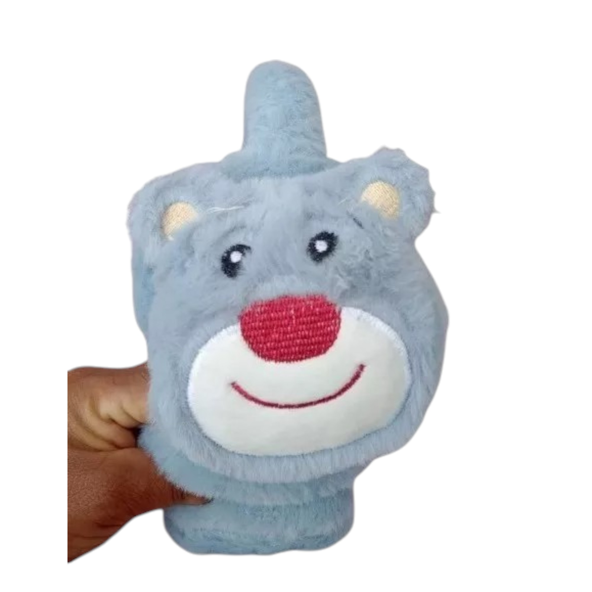 Orejeras Peluche, Ideal Para Invierno, Personajes Divertidos,oso azul