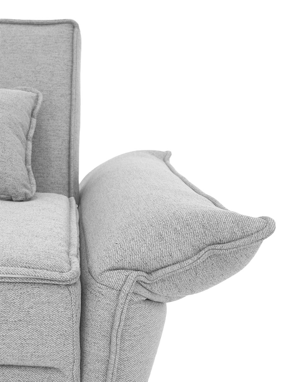 Sofá Cama Easy Living Brooklyn Gris Claro
