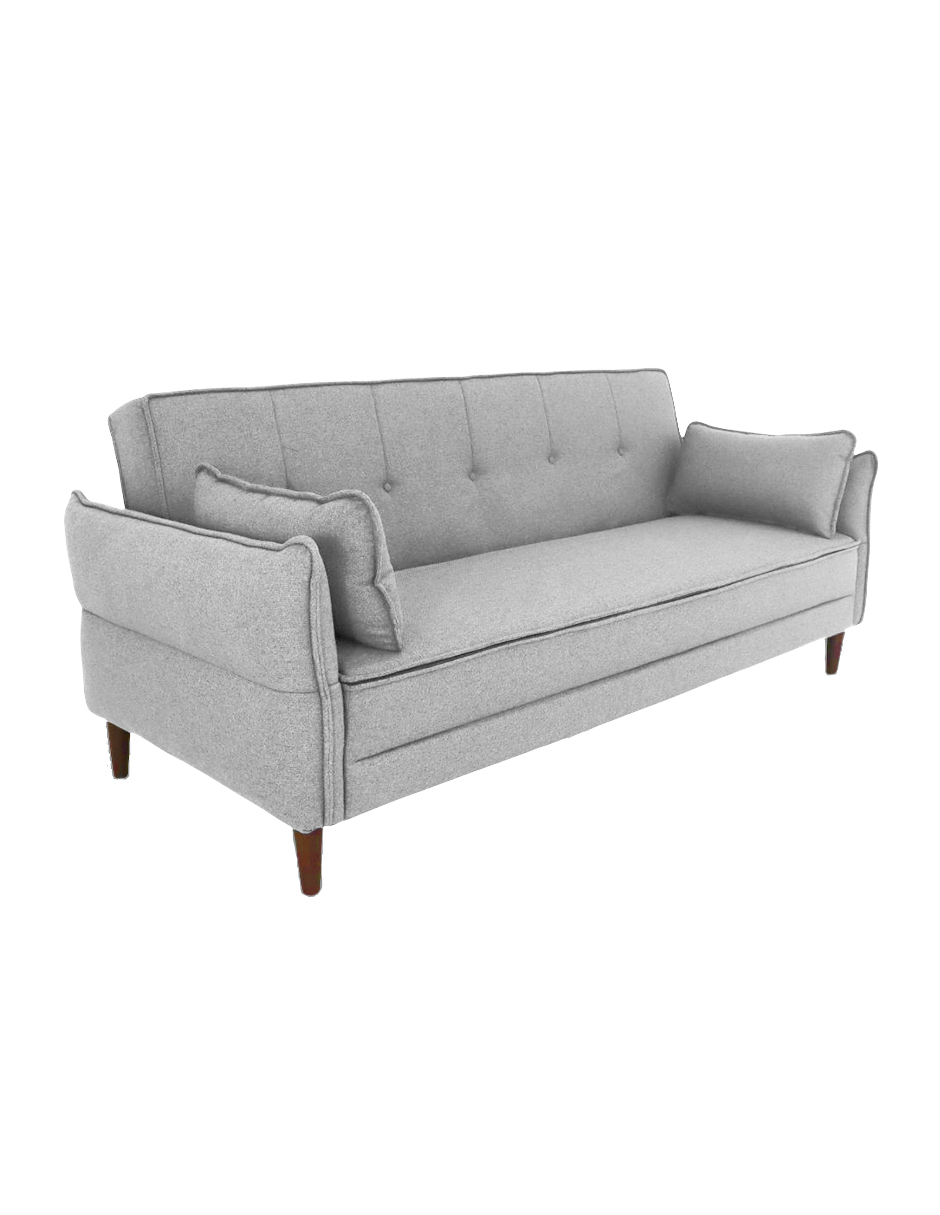 Sofá Cama Easy Living Brooklyn Gris Claro