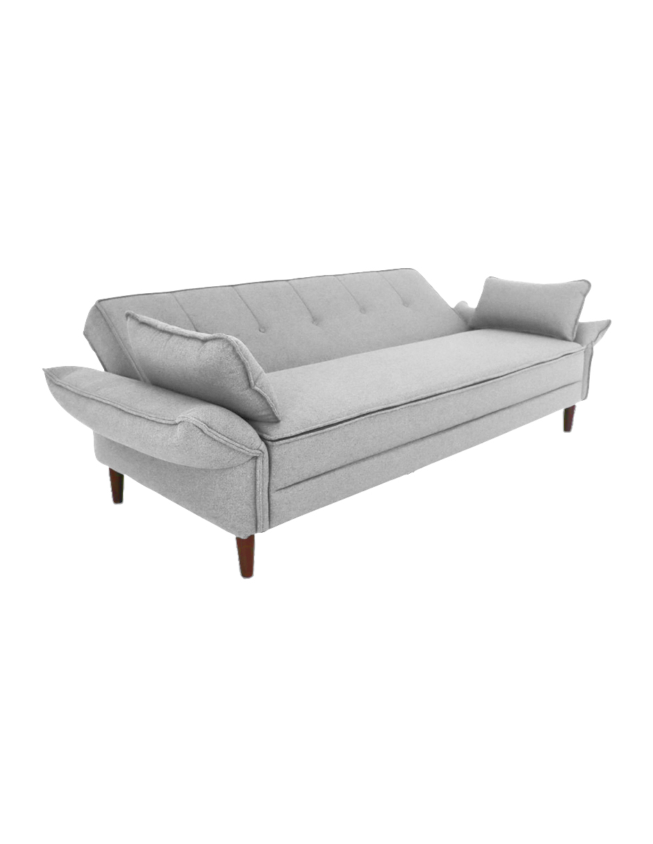 Sofá Cama Easy Living Brooklyn Gris Claro