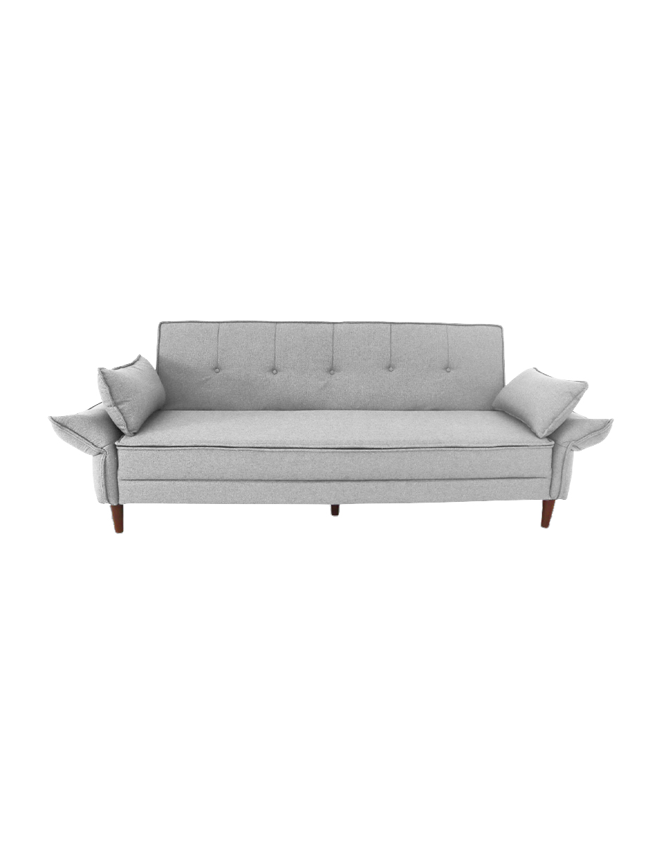 Sofá Cama Easy Living Brooklyn Gris Claro