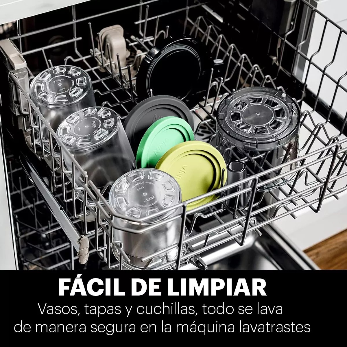Máquina de helados Ninja CN501CO Máquina De Helados capacidad de 709mL negra 127V