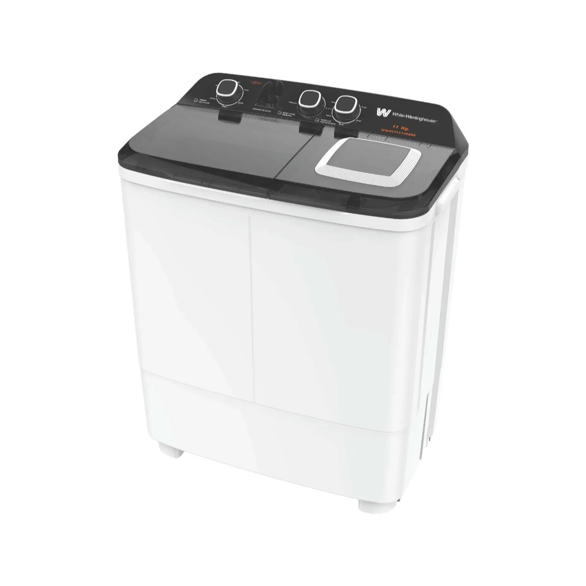 Lavadora Doble Tina White Westinghouse 11 Kilos Carga Superior Blanca WWXCTT11703BK
