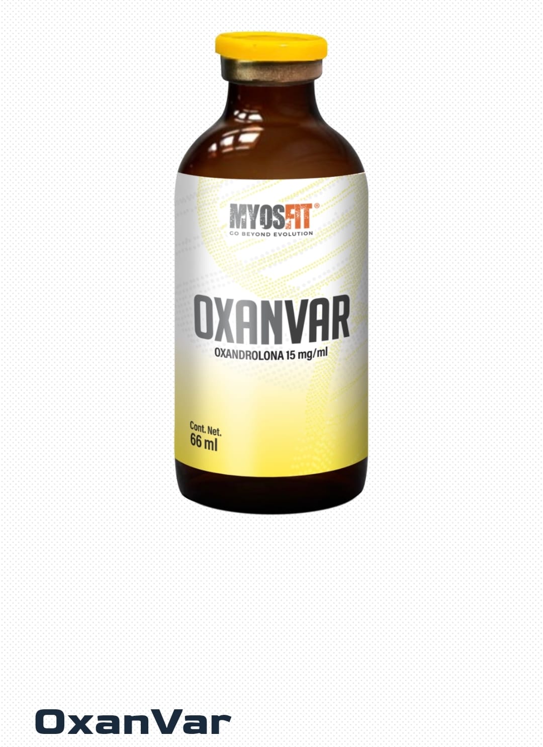 OXANVAR SUBLINGUAL - Oxandrolona - Oral - 15mg/ml 66ml - Myosfit - Definición fina, fuerza limpia y estética sin retención