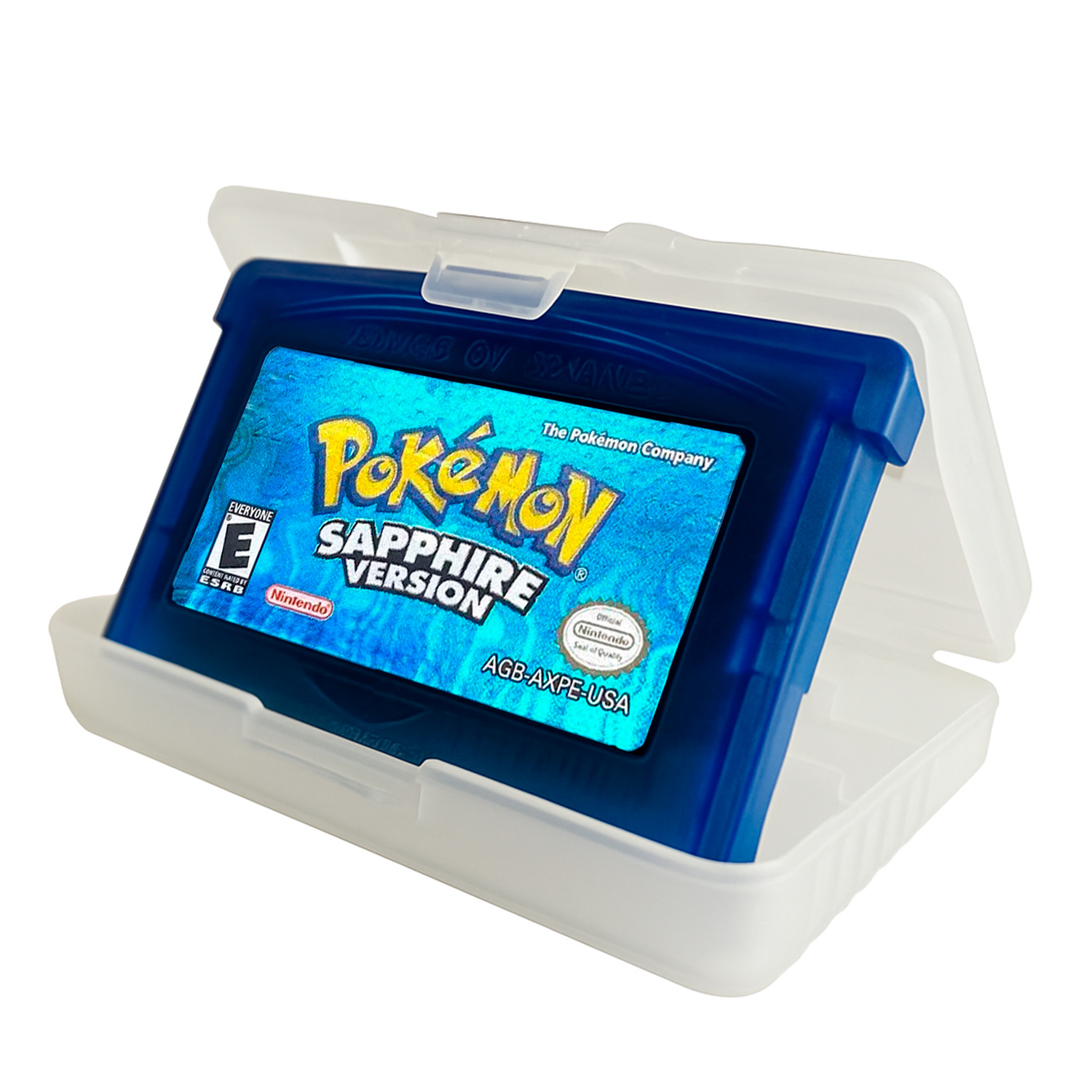 Pokémon Sapphire Gba Juego Físico En Caja Con Protección.
