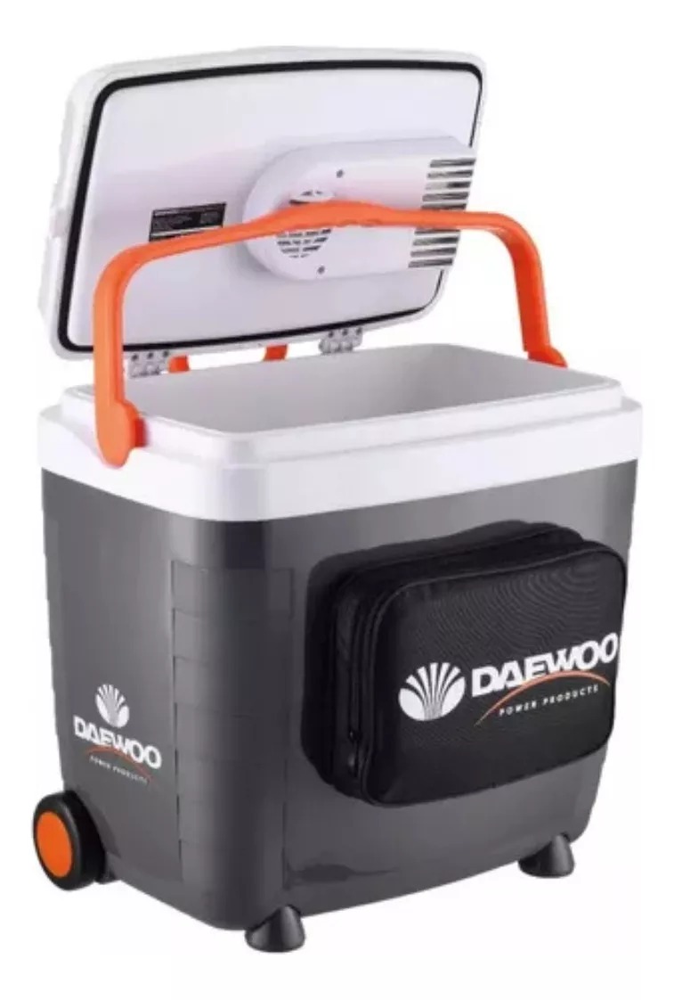 Hielera Electrica Portatil Daewoo 33l Para Coche Casa Nevera