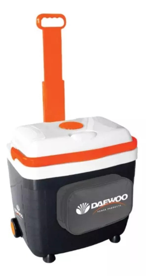 Hielera Electrica Portatil Daewoo 33l Para Coche Casa Nevera