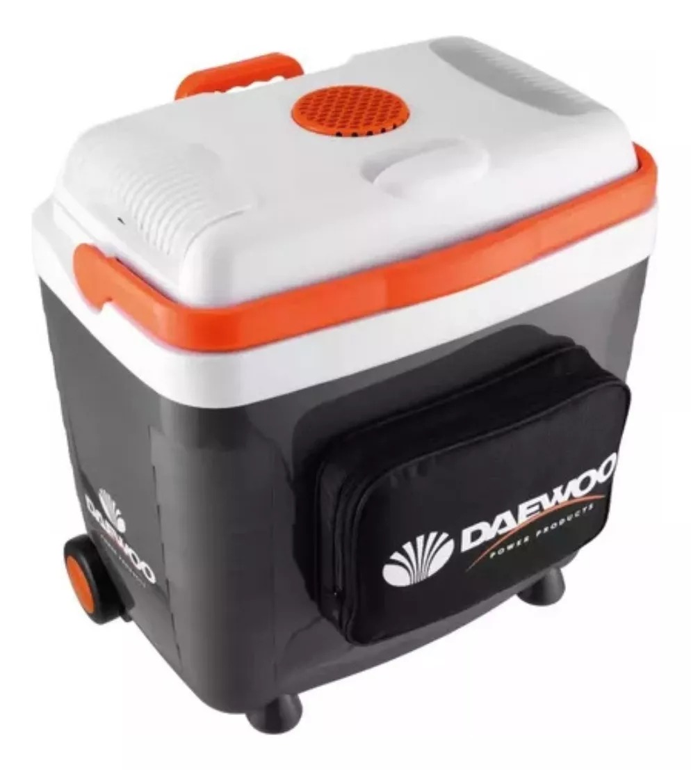 Hielera Electrica Portatil Daewoo 33l Para Coche Casa Nevera