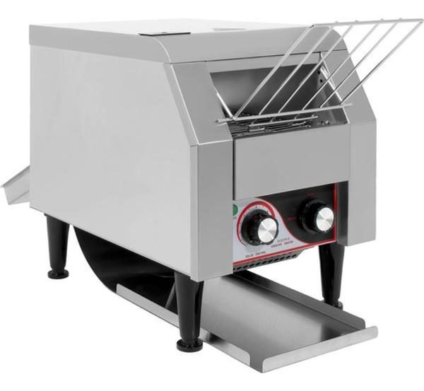 Tostadora Pan Electrica Industrial 150 Rebanadas 7 Vel Acero Gutstark Home