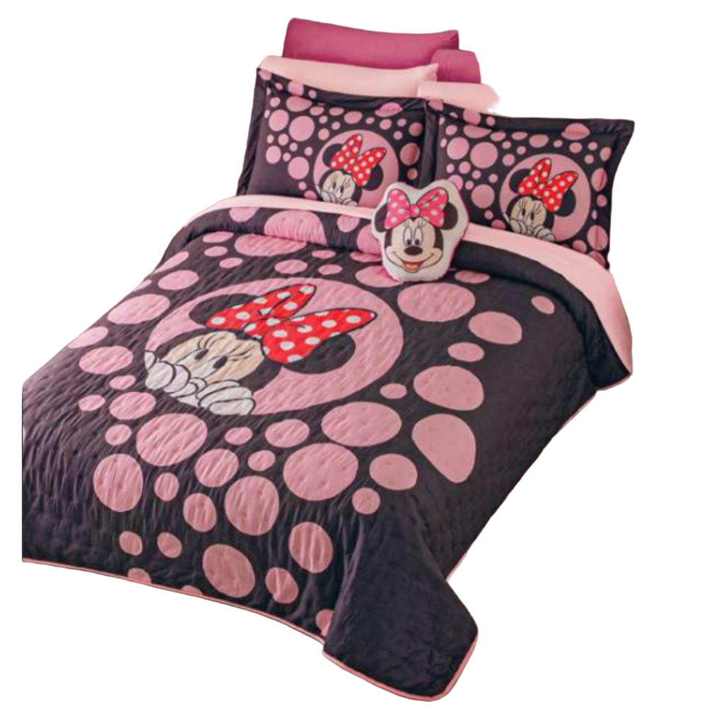 EDREDON NEO MINNIE BLACK S/F MAT/IND