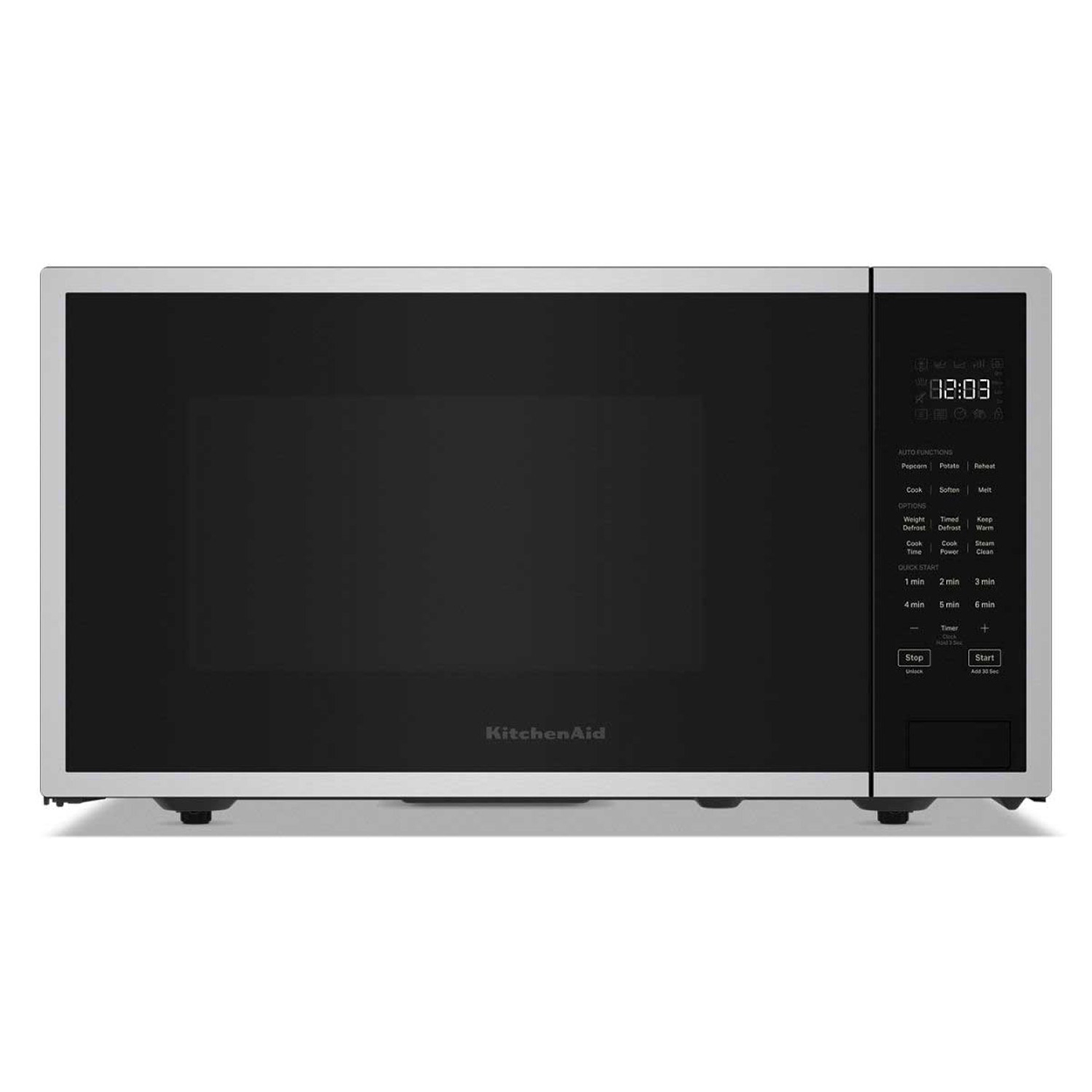 Microondas de Encimera KitchenAid KMCS122RPS 1.6p³ Acero inoxidable (Reemplaza KMCS1016GSS)