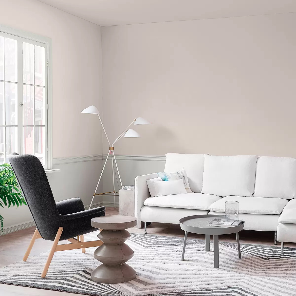 Pintura Vinil Plus Vinil-Acrílica Sherwin Williams Gris 19 L