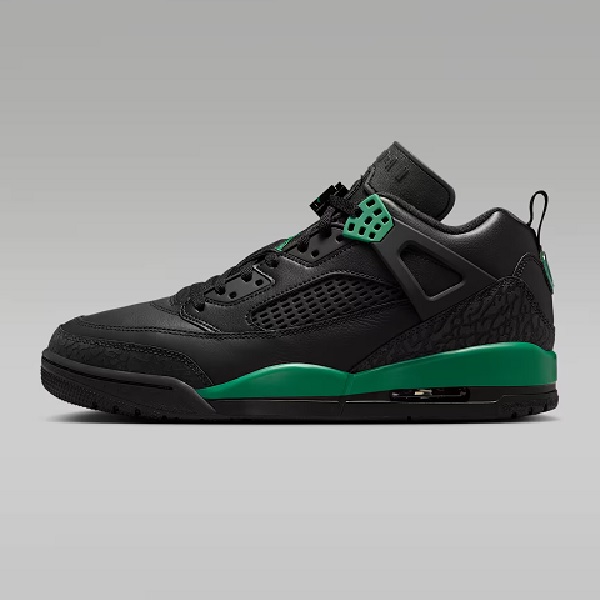 Tenis Jordan Spizike Low Negro/verde Hombre Tallas #28.5 al #30.5