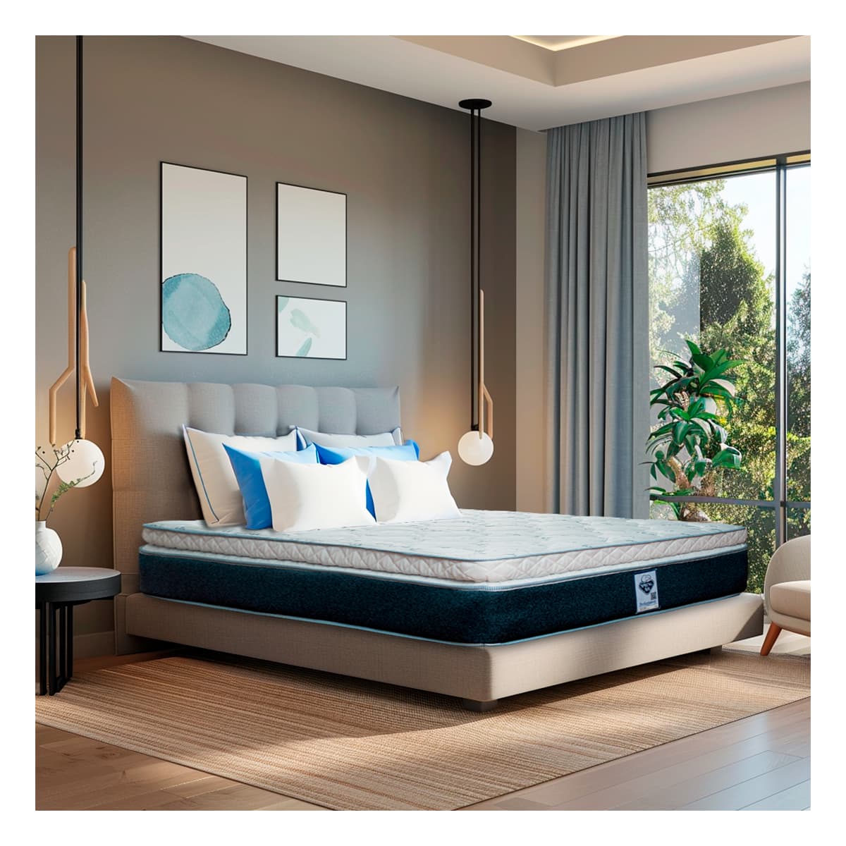 Colchon Spring Air Gibson Matrimonial