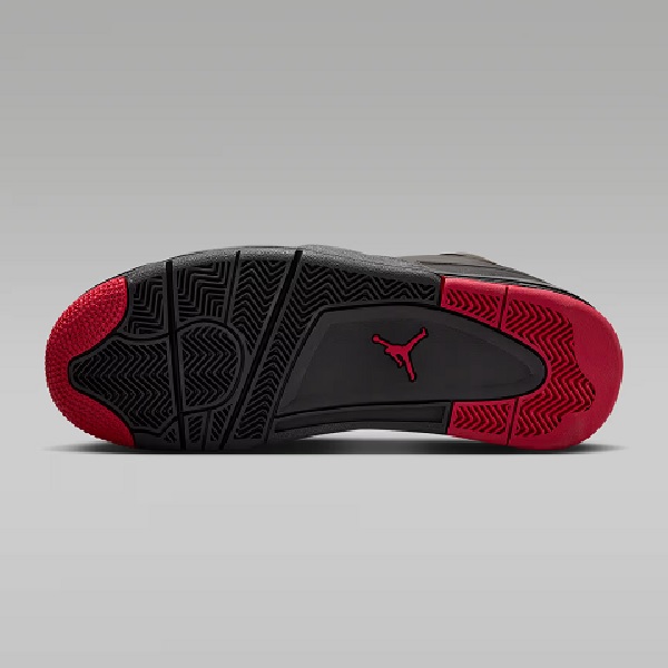 Tenis Air Jordan 4 RM Negro/rojo Hombre Tallas #25.5 al #30