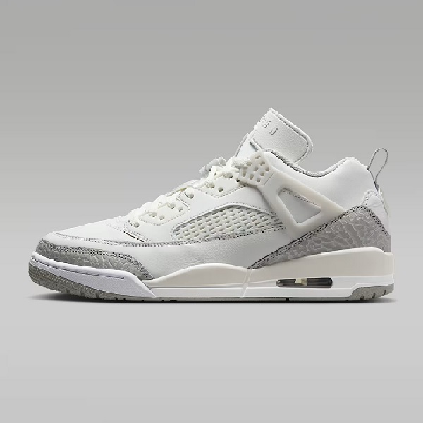 Tenis Jordan Spizike Low Blanco/gris Hombre Tallas #28.5 al #29.5