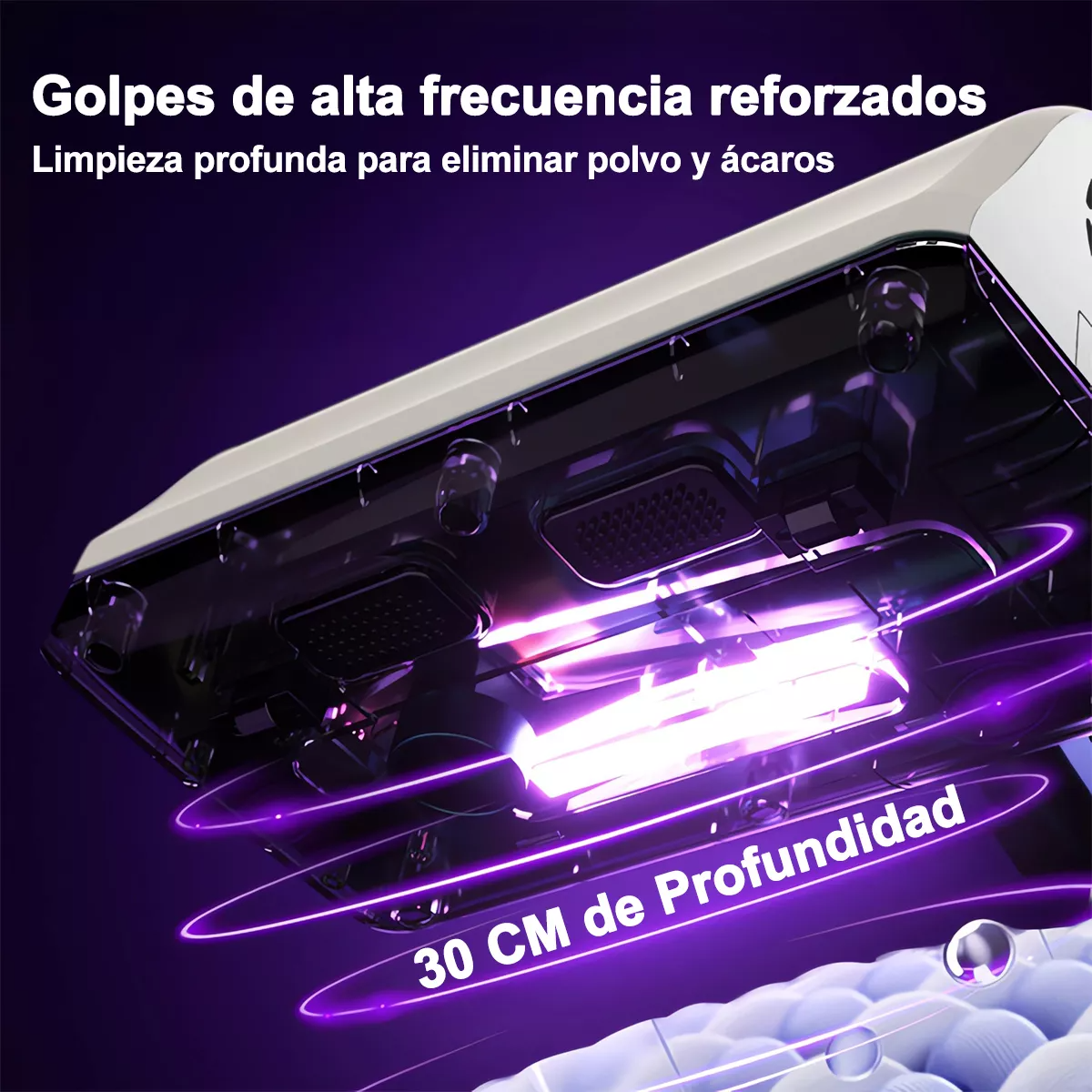 Aspirador Cama 20000pa Light Uv Desinfectant Eliminar Ácaro