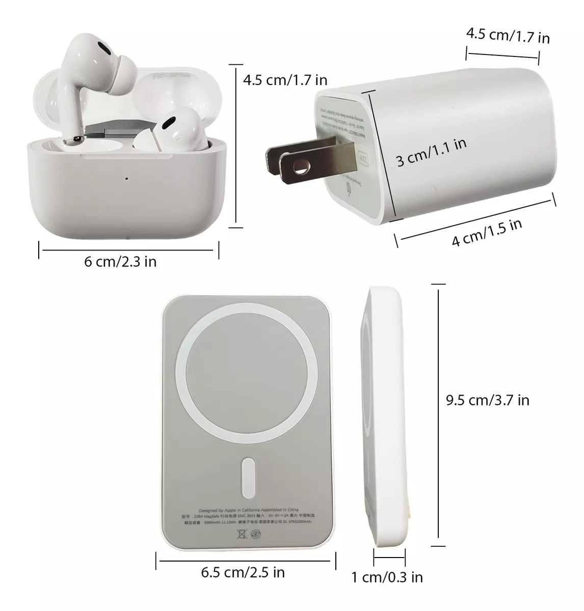 Kit 6 En 1 Mxpro Smartwatch Más Accesorios Naranja
