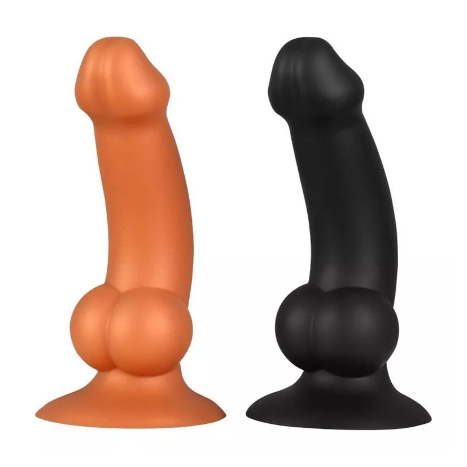 Consolador Anal con 20 cm Silicona Suave y Venas Realistas — Dildo  para Hombres y Mujeres