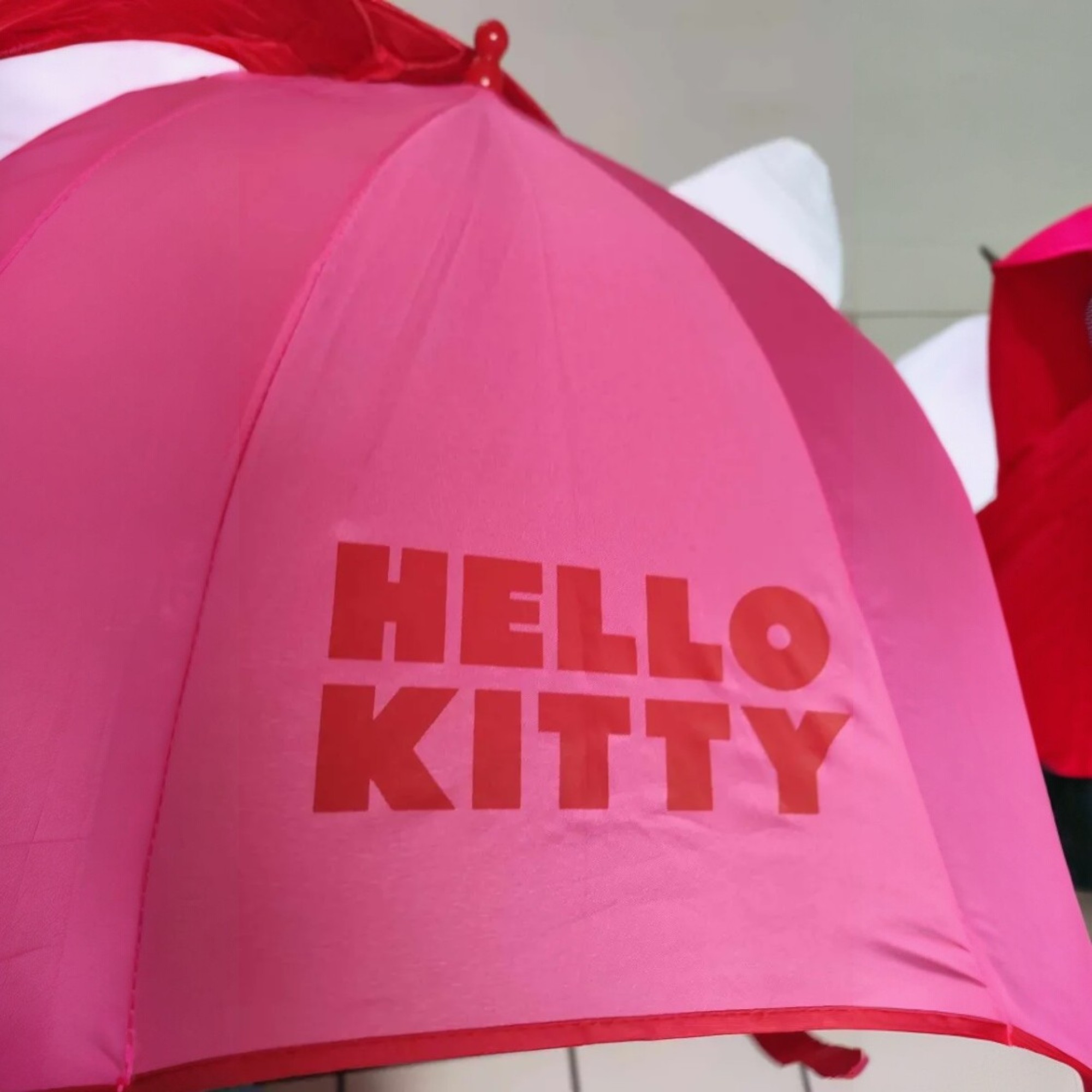 Paraguas Hello Kitty Sanrio Sombrilla Face Hello Kitty