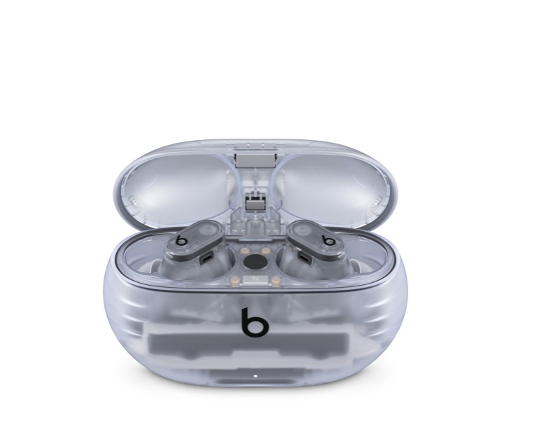 Audífonos Apple Beats Studio Buds color transparente