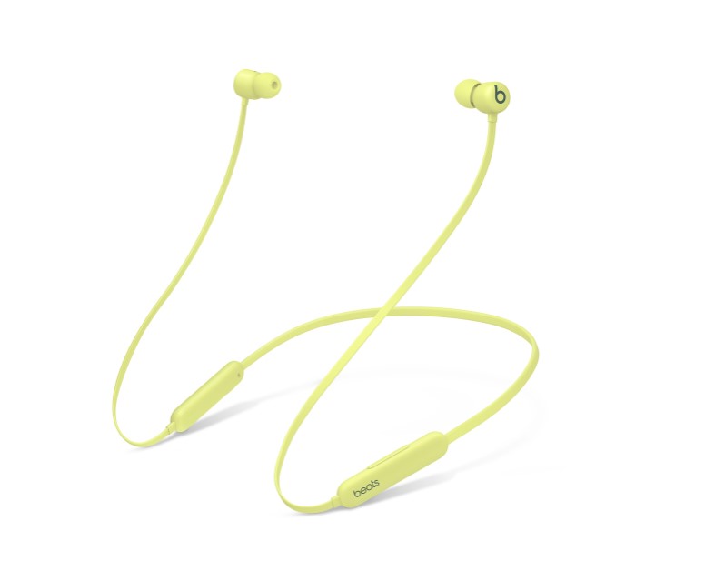 Audífonos Apple inalámbricos Beats Flex color Amarillo Yuzu