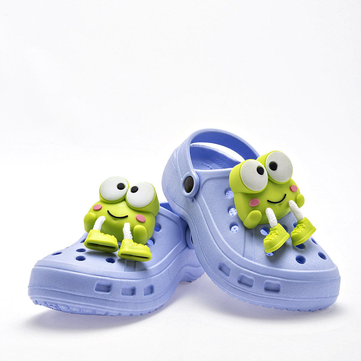 SANDALIA NIÑA MM BROS SHOES CO 8008 AZUL VERDE EVA