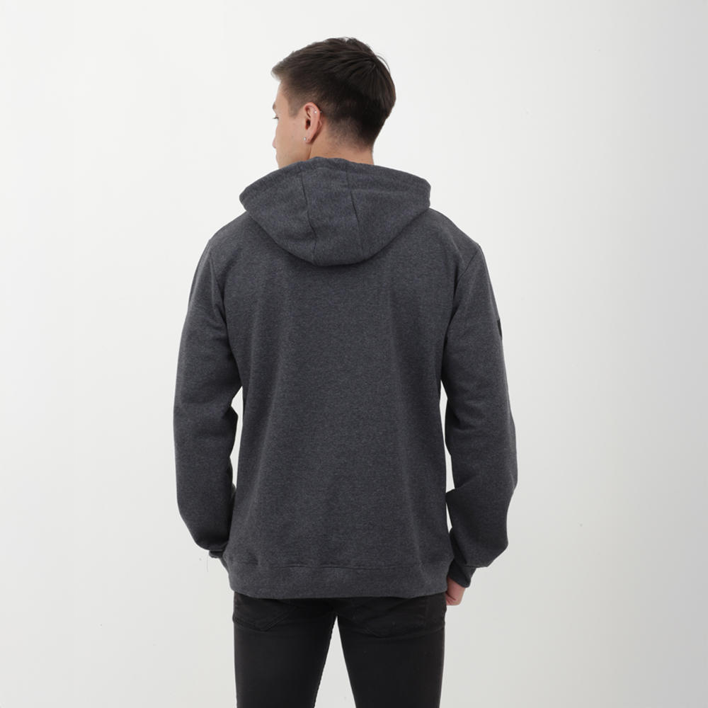 Sudadera BATMAN K-swiss color Gris tipo Hoddie para Hombre 
