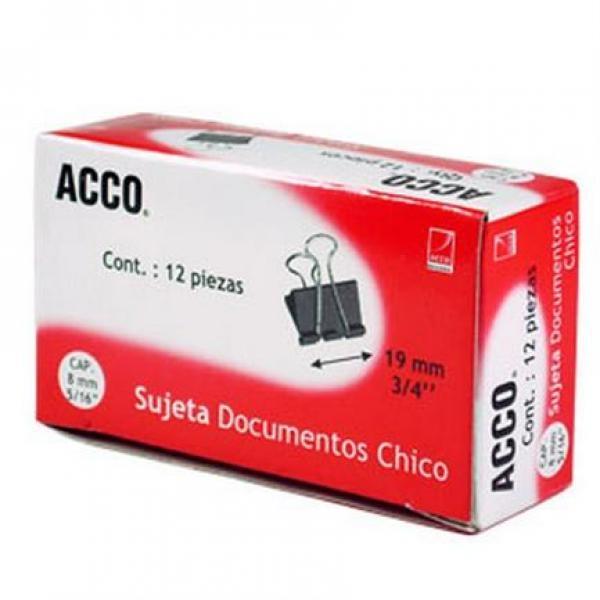 Acco SUJETA DOCUMENTOS ACCO 5433 CHICO C/12
