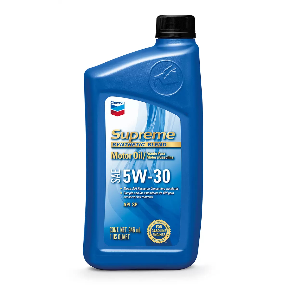 Aceite Para Motor A Gasolina Chevron Supreme 5w-30 12pz