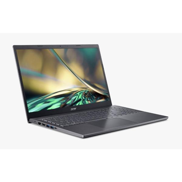 Acer LAPTOP ACER ASPIRE 5 A515-57-560YCORE 15.6" CORE I5-12450H 512GB PCIe NVMe SSD RAM 16GB RAM WINDOWS 11 PRO GRIS ACERO