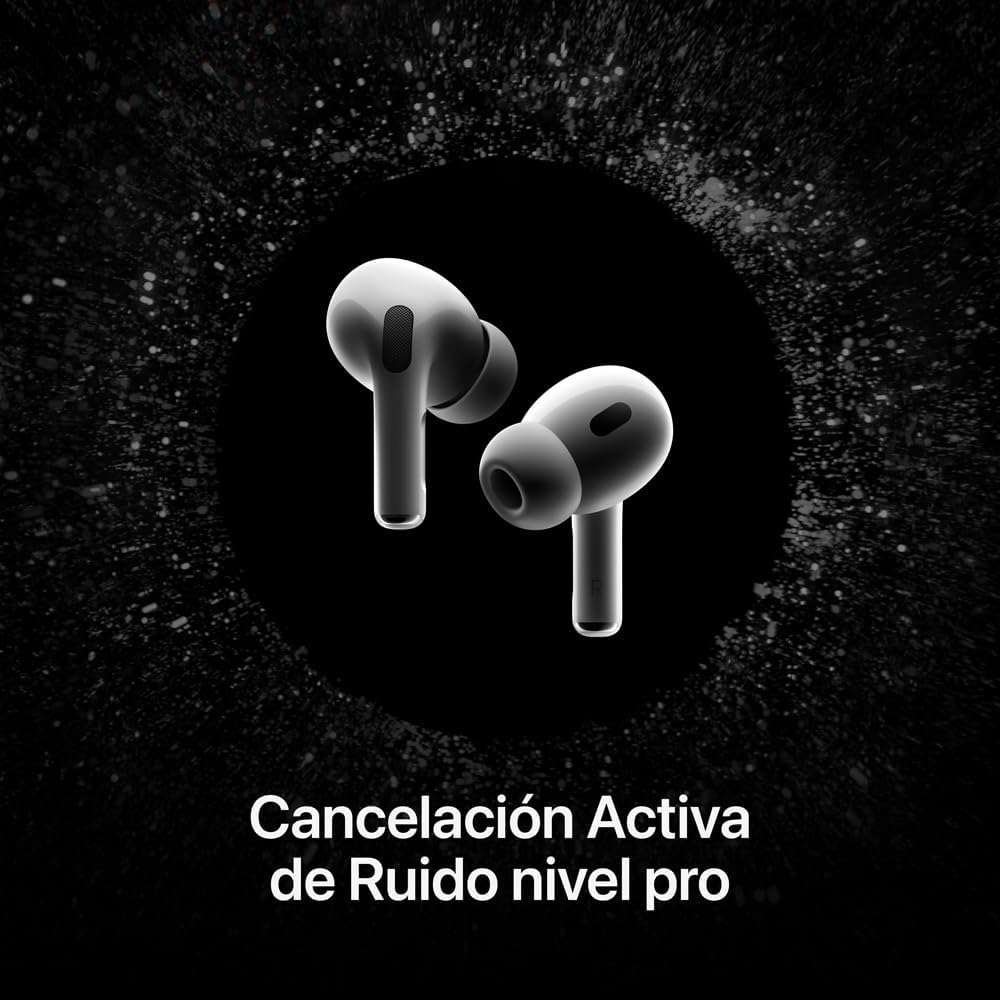 AirPods Pro 2 con Cancelación Activa de Ruido Carga USB-C 