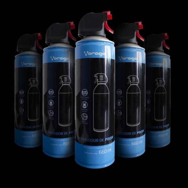 Vorago KIT 5 PZAS AIRE COMPRIMIDO VORAGO KIT5-CLN-300 660ML