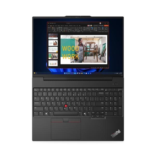 Lenovo ThinkPad E16 G2, Intel Core Ultra 7 155U ( 3.8Ghz, 12MB) 16" 1920x1200, 16GB, 512SSD M.2, W11P, 3YR