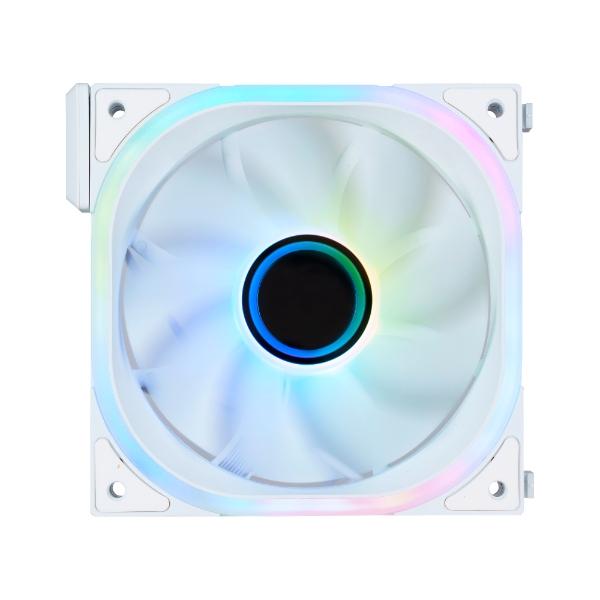 Game Factor VENTILADOR MODULAR GAME FACTOR 120MM 58CFM 1900RPM RGB BLANCO FG500-WH