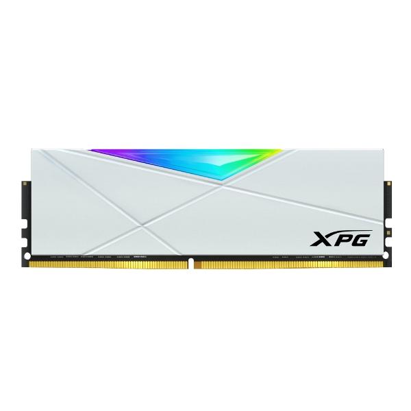 Memoria RAM XPG Spectrix D50 RGB White DDR4 3200MHz 16GB Non-ECC CL16