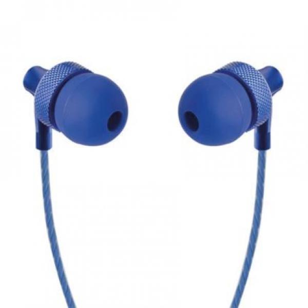 Perfect Choice AUDIFONOS PERFECT CHOICE IN EAR C/MICROFONO STRETTO AZUL