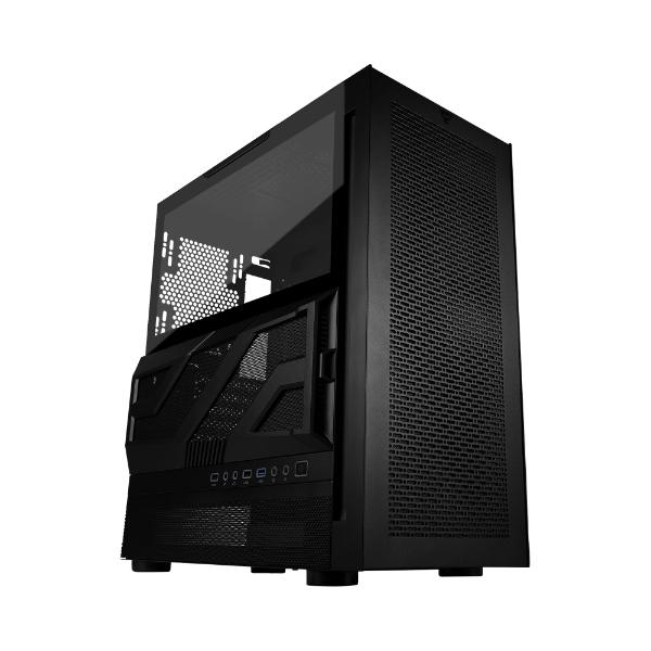 Game Factor GABINETE GAME FACTOR ATX CRISTAL USB 3.0 INT. LAT/RGB S/FTE CSG800 BK