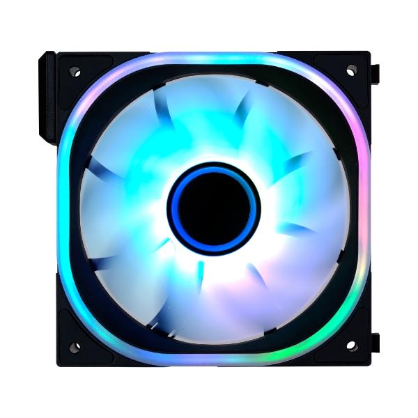 Game Factor VENTILADOR MODULAR GAME FACTOR 120MM 58CFM 1900RPM RGB NEGRO FG500-BK
