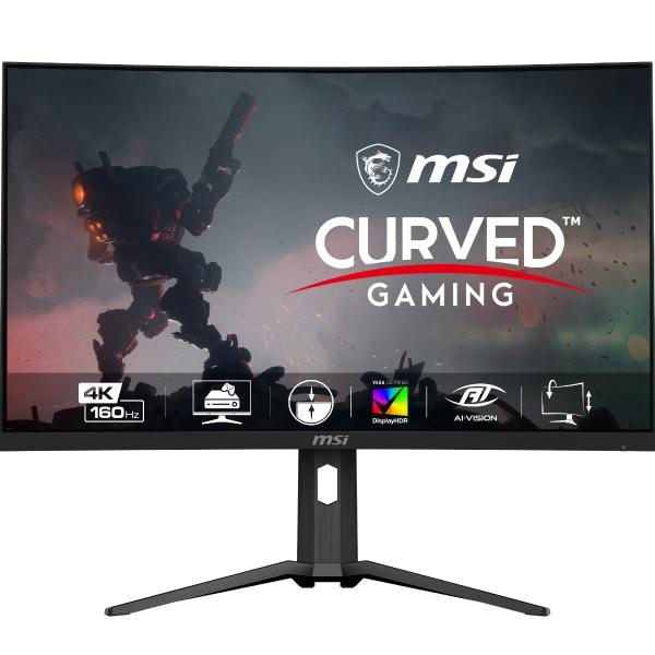 MONITOR LED MSI 32" (MAG 321CUP) 3840X2160, CURVO,, 160 HZ, 1MS, 2*HDMI, 1*DP, 1* USB TIPO C