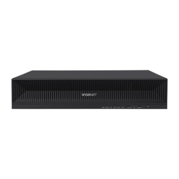 Hanwha NVR de  64 canales / 8K / Hasta 8 Discos Duros / H.265 & Wisestream / Wisenet P2P / Soporte RAID 5/6 