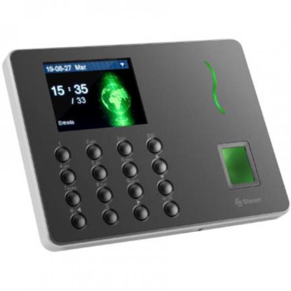 Steren Reloj Checador Steren de Huella Digital con Wi-Fi