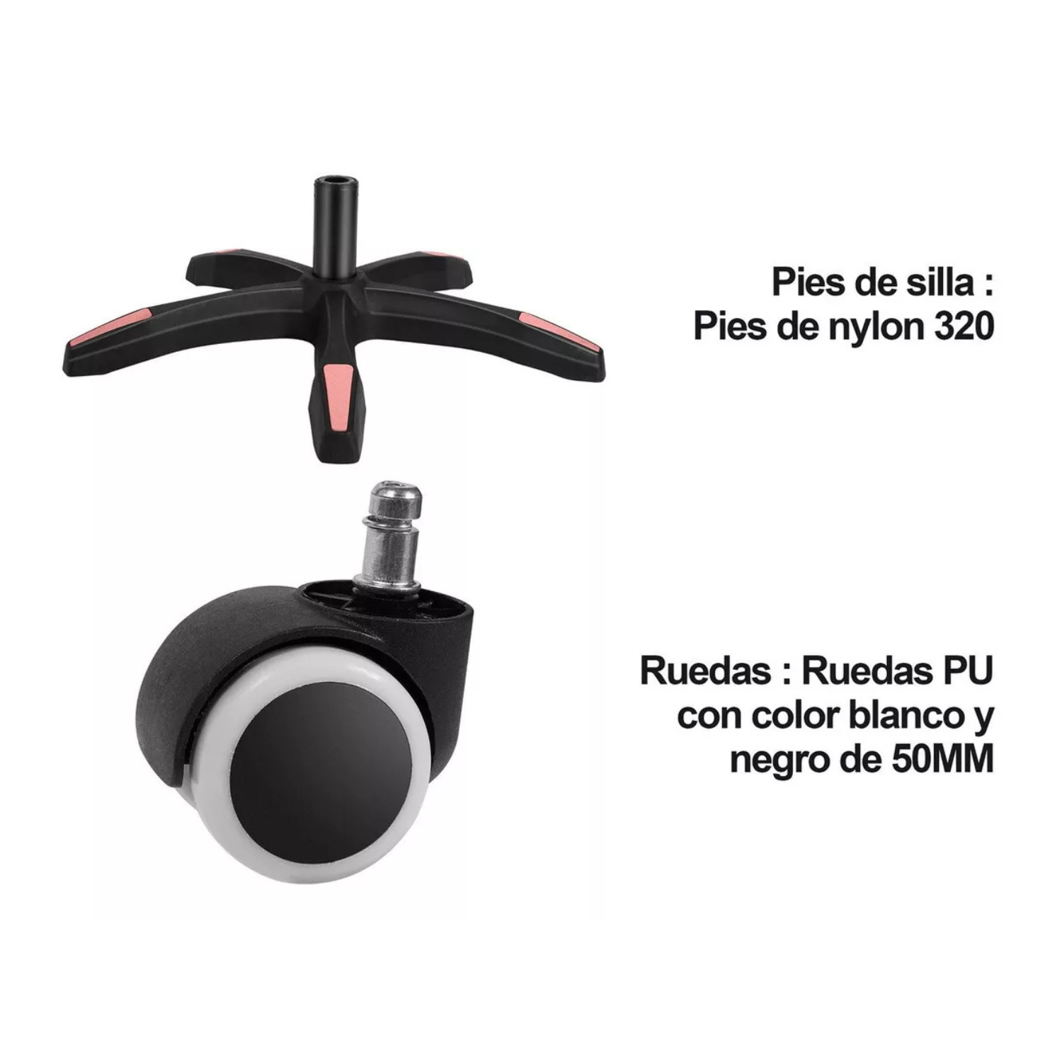 Silla Gamer Rosa Pro | Ergonómica, Reclinable y Elegante